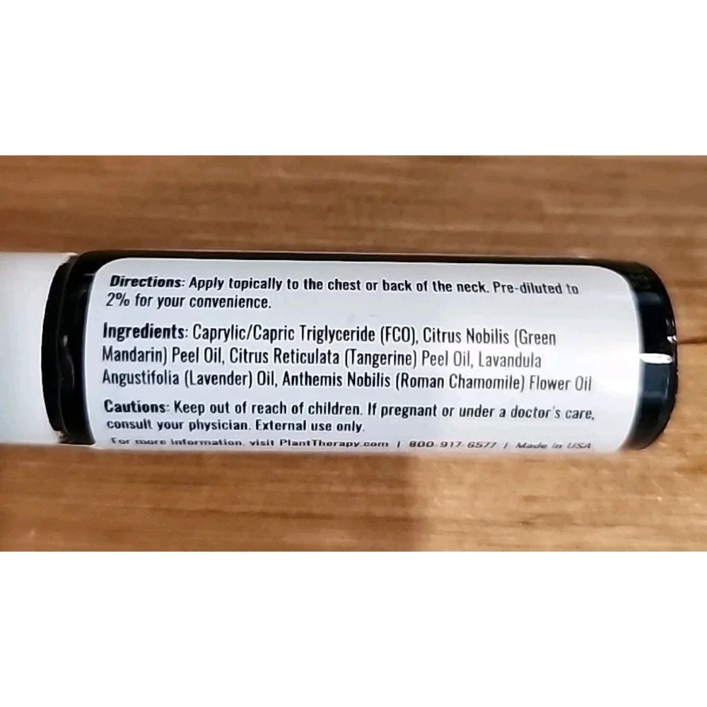 *NEW Plant Therapy KidSafe Calming The Child Essential Oil Blend 10 mL‎ 1/3 oz